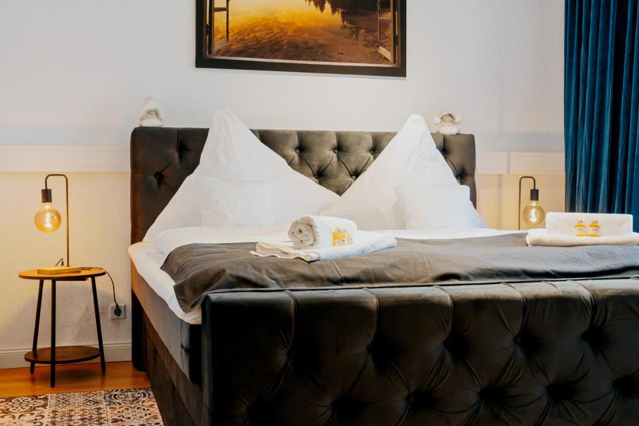 Blissplace 3 Zi Premium Apartment Nahe Getec Arena Mit Kingsize Betten Und Balkon Magdeburgo Esterno foto