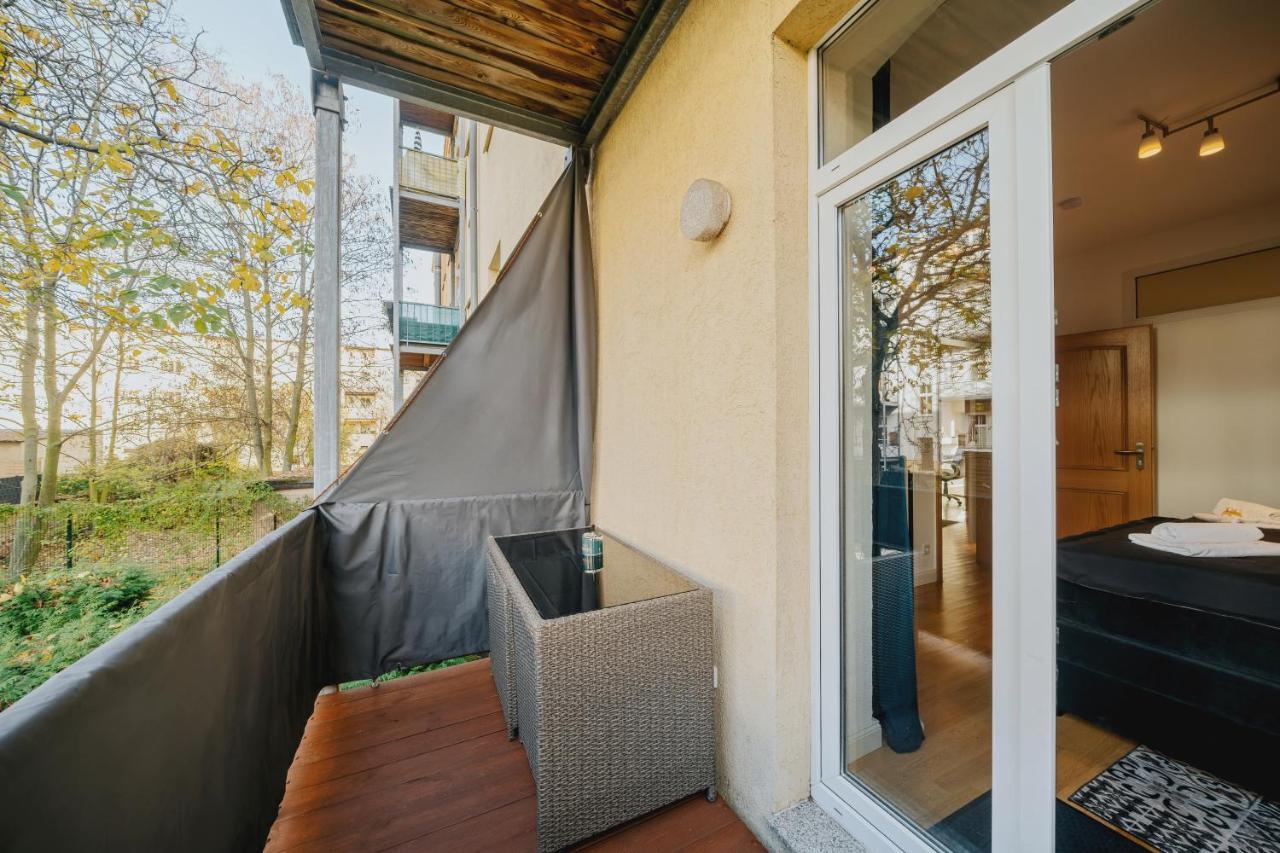 Blissplace 3 Zi Premium Apartment Nahe Getec Arena Mit Kingsize Betten Und Balkon Magdeburgo Esterno foto